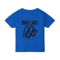 HEAVY COTTON Toddler snake T-shirt snake - label