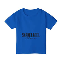 HEAVY COTTON Toddler snake T-shirt snake - label