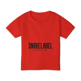 HEAVY COTTON Toddler snake T-shirt snake - label