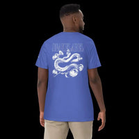 HEAVYWEIGHT T - SHIRT SNAKE: 100% Ring - Spun Cotton, Vibrant Color, Relaxed Fit snake - label