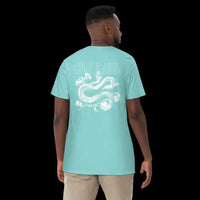 HEAVYWEIGHT T - SHIRT SNAKE: 100% Ring - Spun Cotton, Vibrant Color, Relaxed Fit snake - label