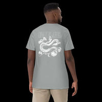 HEAVYWEIGHT T - SHIRT SNAKE: 100% Ring - Spun Cotton, Vibrant Color, Relaxed Fit snake - label