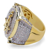 High - Quality National Style Men's Ring with Fruit - Inspired Design - Popular Men's Ring snake - label