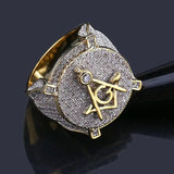 High - Quality National Style Men's Ring with Fruit - Inspired Design - Popular Men's Ring snake - label