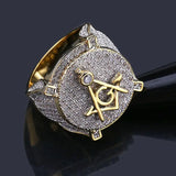 High - Quality National Style Men's Ring with Fruit - Inspired Design - Popular Men's Ring - snake - label