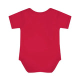 Infant Baby Rib Bodysuit with Lap Shoulders & Tear - Away Label snake - label