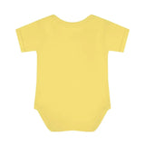 Infant Baby Rib Bodysuit with Lap Shoulders & Tear - Away Label snake - label