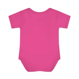 Infant Baby Rib Bodysuit with Lap Shoulders & Tear - Away Label snake - label