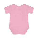 Infant Baby Rib Bodysuit with Lap Shoulders & Tear - Away Label snake - label