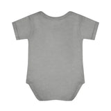 Infant Baby Rib Bodysuit with Lap Shoulders & Tear - Away Label snake - label