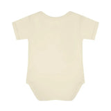 Infant Baby Rib Bodysuit with Lap Shoulders & Tear - Away Label snake - label