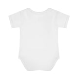 Infant Baby Rib Bodysuit with Lap Shoulders & Tear - Away Label snake - label