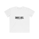 Kids Fine Jersey Tee: 100% Combed Cotton, Lightweight & Tear Away Label snake - label