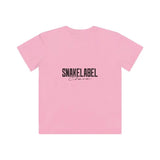 Kids Fine Jersey Tee: 100% Combed Cotton, Lightweight & Tear Away Label snake - label