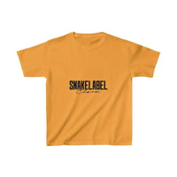 Kids Heavy Cotton Tee US Midweight Cotton Tear - Away Labels snake - label