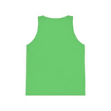 Kids Jersey Tank Top: Neon Colors, Retail Fit, Lightweight Fabric snake - label