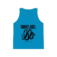 Kids Jersey Tank Top: Neon Colors, Retail Fit, Lightweight Fabric snake - label