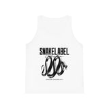 Kids Jersey Tank Top: Neon Colors, Retail Fit, Lightweight Fabric snake - label