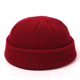 Knitted Hats for Women: Stylish Beret Style in 7 Colors snake - label