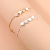 Korean Bracelet: Stylish Alloy Chain Bracelet for Women - snake - label