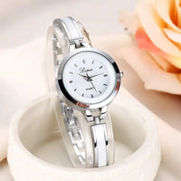 Ladies Bracelet Quartz Watch - Fashionable 22mm Digital Timepiece snake - label