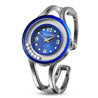 Ladies Bracelet Watch with Quartz Movement & Siamese Buckle snake - label