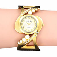 Ladies Fashion Bracelet Watch with Pointer Display & Waterproof Feature, 35mm Dial snake - label