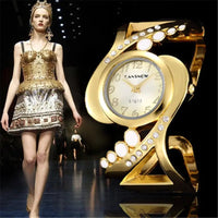 Ladies Fashion Bracelet Watch with Pointer Display & Waterproof Feature, 35mm Dial snake - label