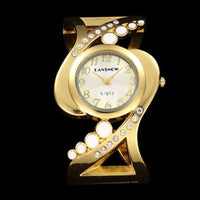 Ladies Fashion Bracelet Watch with Pointer Display & Waterproof Feature, 35mm Dial snake - label