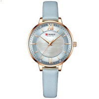 Ladies Watches Fashion Women: Quartz Waterproof Watch With Leather Strap | Stylish 35mm Dial - snake - label