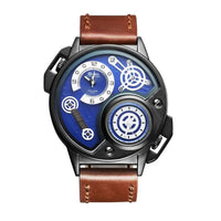 leisure watches for men with Quartz Movement - 30M Water Resistance snake - label