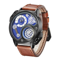 leisure watches for men with Quartz Movement - 30M Water Resistance snake - label