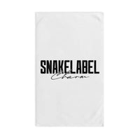 snake Hand Towel - White base / 28’ × 16’ - Home Decor