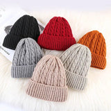 Luxury Velvet Fleece Knitted Beanie - Korean Bell Style - One Size Fits All snake - label