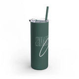 Maars Maker Skinny Matte Tumbler, 20oz - Stainless Steel Insulated Tumbler snake - label