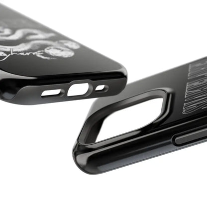 Magnetic Snake Tough Cases with Embedded Magnet Module - Impact - Resistant iPhone Cover snake - label