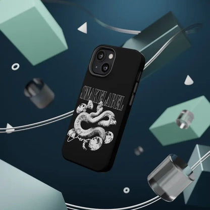 Magnetic Snake Tough Cases with Embedded Magnet Module - Impact - Resistant iPhone Cover snake - label