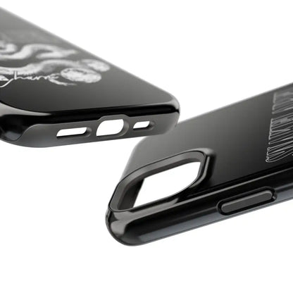 Magnetic Snake Tough Cases with Embedded Magnet Module - Impact - Resistant iPhone Cover snake - label