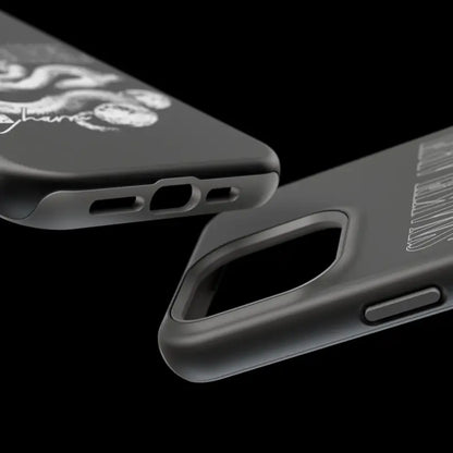 Magnetic Snake Tough Cases with Embedded Magnet Module - Impact - Resistant iPhone Cover snake - label