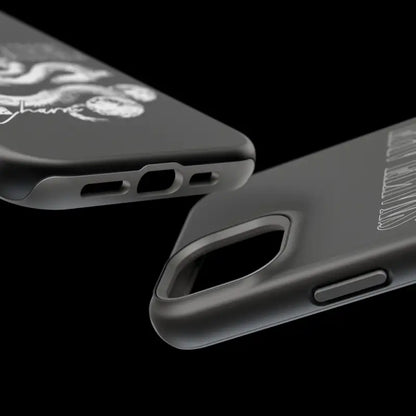 Magnetic Snake Tough Cases with Embedded Magnet Module - Impact - Resistant iPhone Cover snake - label