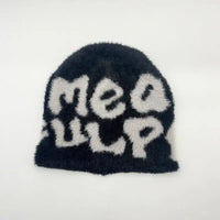 MEA Beanie Winter Warmer with Dome Crown snake - label