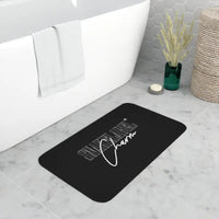 Memory Foam Bath Mat - Cozy Memory Foam, Anti - Skid Bottom, 2 Sizes snake - label