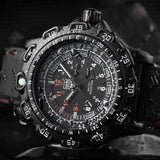 Men Military Watches: Stylish Quartz Alloy SportClasp - 50m Water Resistant snake - label