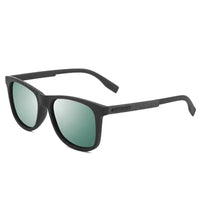 Men Square Sunglasses with Polarized Lenses - UV400 Protection & Stylish Resin Frame snake - label