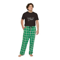 Men's 100% Cotton Short Sleeve Pajama Set with Side Pockets snake - label