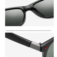 Men's Casual Sunglasses with UV400 Protection & Sports Style snake - label