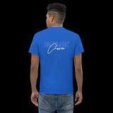 MEN'S Classic Tee: Premium Cotton, Tubular Fabric, Double Seam snake - label