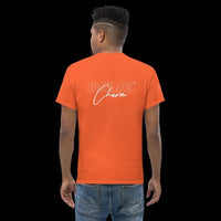 MEN'S Classic Tee: Premium Cotton, Tubular Fabric, Double Seam snake - label