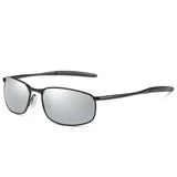 Men's Driving Sunglasses with Polarized Lenses & Metal Frame snake - label