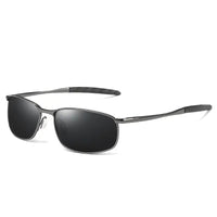 Men's Driving Sunglasses with Polarized Lenses & Metal Frame snake - label